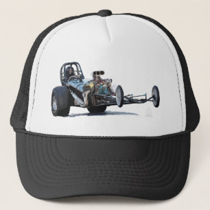 Kallast vintage Dragster Truckerkeps