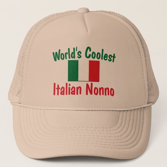 Kallaste italienska Nonno Truckerkeps (Framsida)