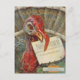 Kalle Anka-novemberkalender Vykort