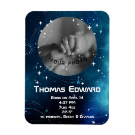 Kallelse till nedgången i Celestial Deep Blue Rymd Magnet