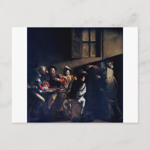 Kallelsen av Matteus, Caravaggio Vykort