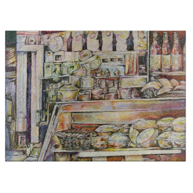 Kallet Bläddra i en Hett Deli (Framsidan)