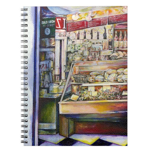 Kallet bryts i en Hett Deli Anteckningsbok (Framsidan)