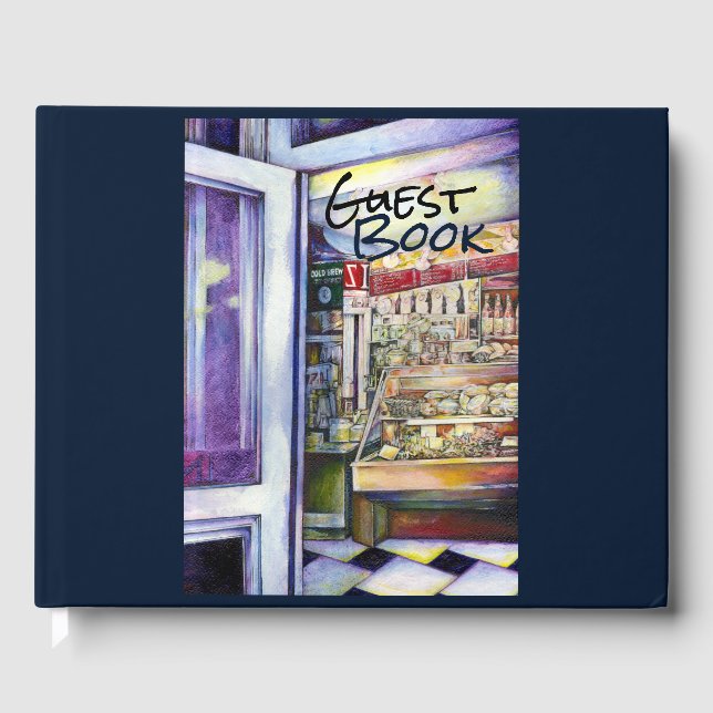 Kallet bryts i en Hett Deli Gästböcker (Framsida)