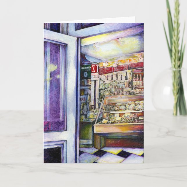 Kallet bryts i en Hett Deli Kort (Framsida)