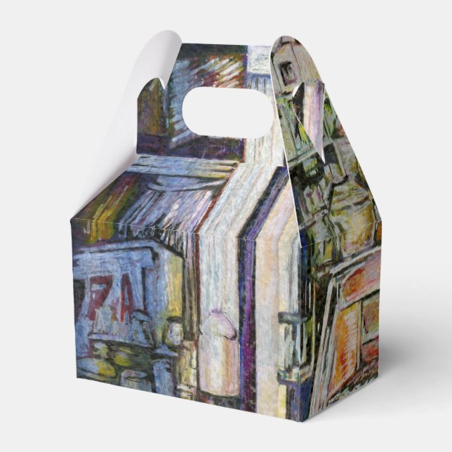 Kallet bryts i en Hett Deli Presentaskar (Baksidan Sidan)