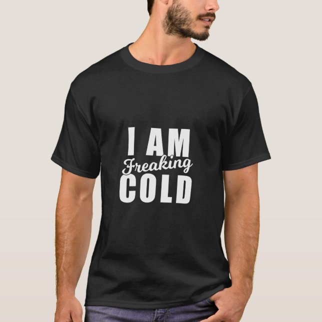 Kallet Chilly Weather Winter Funny Sno T Shirt (Framsida)