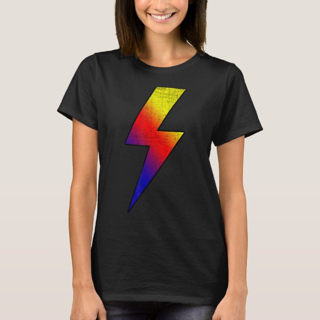 KALLET fantastisk Retro Front & Back BLACK BRRE Li T Shirt (Framsida)