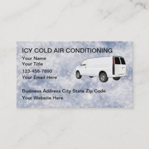 Kallet Luft Conditioning Service Ice, Search Visitkort