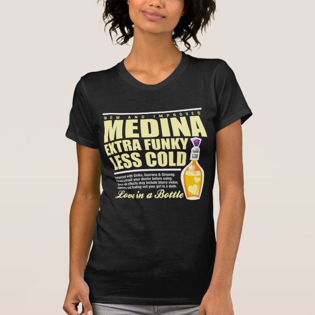 Kallet Medina för ny Funky T-shirt (Framsida)