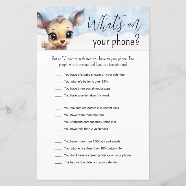 Kallet Vinter Animals Baby utanför babyskor (Framsida)