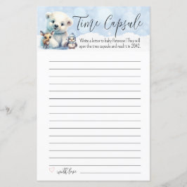 Kallet Vinter utanför babyvisningsprogrammet, spel