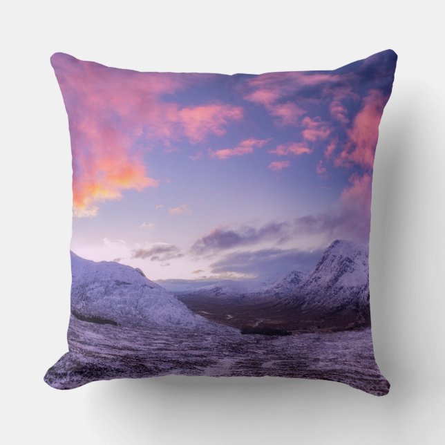 Kallets bergsområden Dekorativ kudde (Framsida)