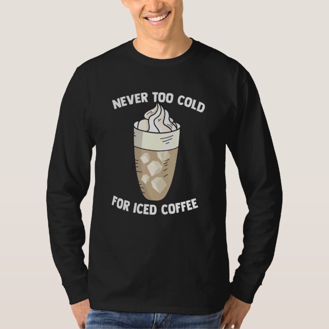 Kallets kaffedräneringsoffert för Barista Brewer C T Shirt (Framsida)