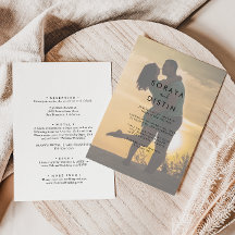 Kalligrafi bakåt och framifrån, formellt foto Bröl