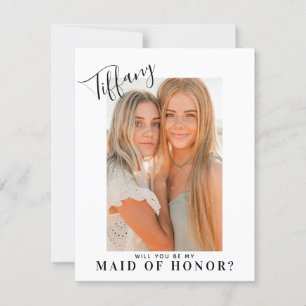 Kalligrafi blir min Maid of honor Foto