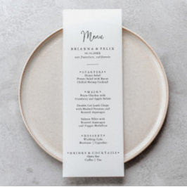 Kalligrafi Elegant Skriptinnermeny Meny