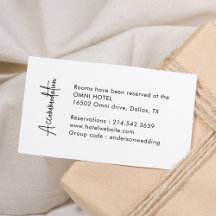 Kalligrafi - enkla bostäder i Bröllop