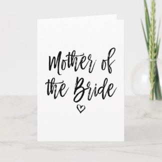 Kalligrafi Hand Lettered Budens mamma Helgkort