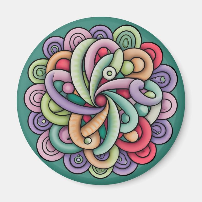 kalligrafi, handskrift magnet (Framsidan)