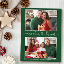 Kalligrafi Heart more Cheer Grönt 2 Photo Helgdag