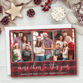 Kalligrafi Hjärtat mer Chef 3 Photo Julkort