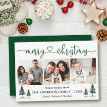 Kalligrafi Hjärtjul Gräs 3 FotoGrönt