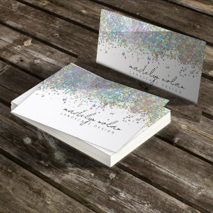 Kalligrafi-ID936 för Glitter-Gräns Visitkort