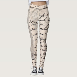 Kalligrafi Leggings