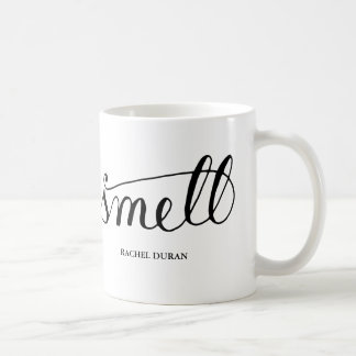 kalligrafi lukt kaffemugg