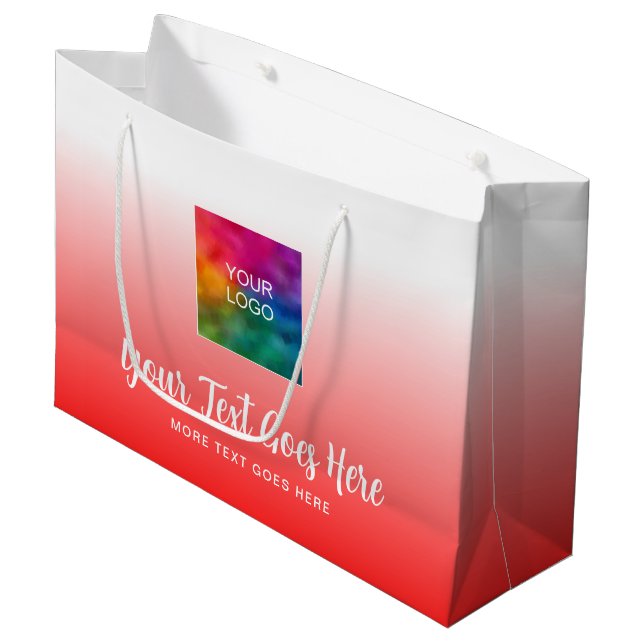 Kalligrafi manus Anpassad logotyp här röd mall (Framsidan Vinklad)