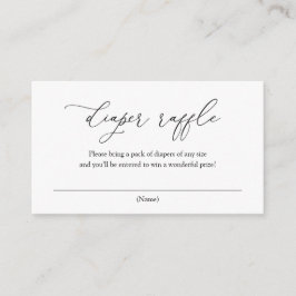 Kalligrafi med enkel Elegant, hårbotten Tilläggskort