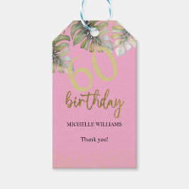 Kalligrafi om elegant Guld Handflatan Presentetikett