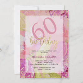 Kalligrafi om elegant Guld Inbjudningar