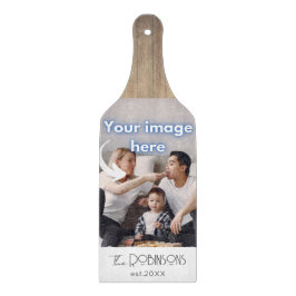 Kalligrafi över Personligen Rustik fotomall