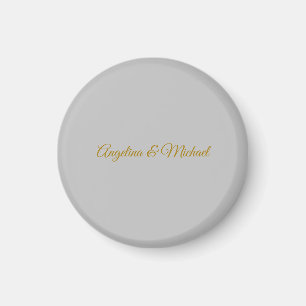 Kalligrafi Professionell Elegant Guld Färg Magnet