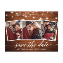 Kalligrafi Rustika Träljus Spara Datum