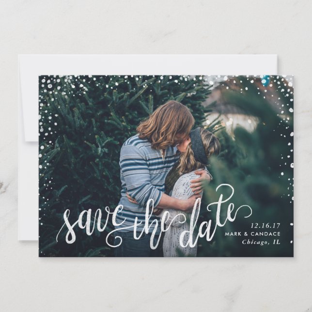 Kalligrafi - Spara datum Spara Datumet (Framsida)