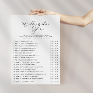 Kalligrafi Svarta och vita Bröllop-skor