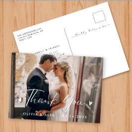 Kalligrafi Tack Vykort