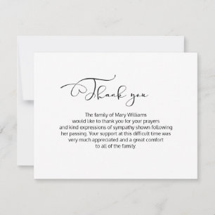 Kalligrafi - Tackkort-kort Tack Kort