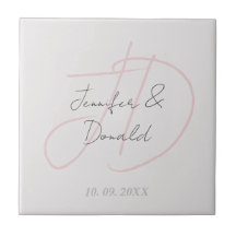 Kalligrafi trendig klassisk skriptmonogram