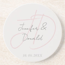 Kalligrafi trendig klassisk skriptmonogram