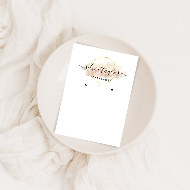 Kalligrafi - visning visitkort (Unique artistic logo design for your jewellery business)