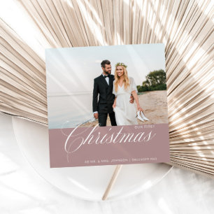 KalligrafiFoto Vår första jul Julkort