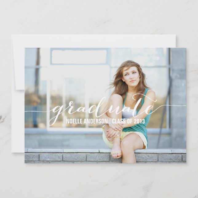 KALLIGRAFISK ÖVERLAGA| INBJUDAN TILL STUDENTEN (Framsida)