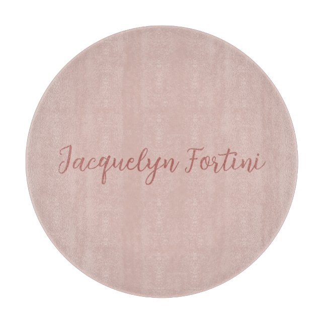 Kalligrafskript för Elegant Ro Guld Namn (Framsidan)