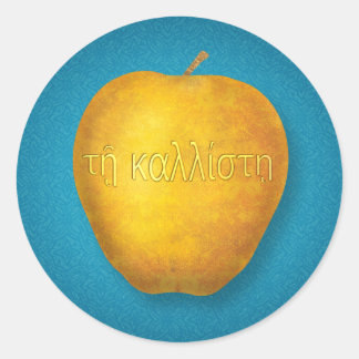 Kallisti-dekal Runt Klistermärke