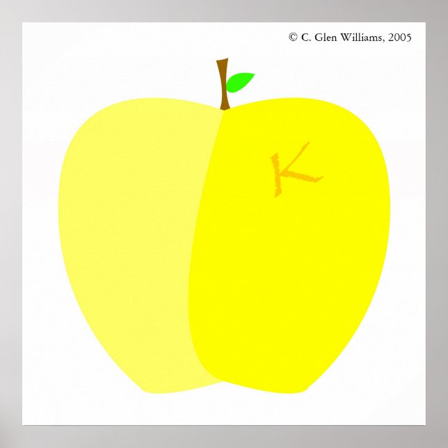 Kallixti Apple Poster (Framsidan)