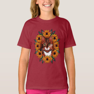 Kallkatt Med Svartöga Susan Maryland Stat T Shirt